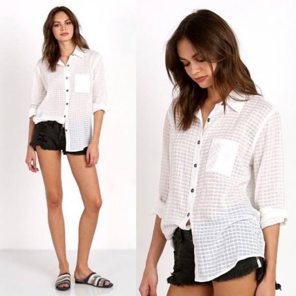 Anthropologie Tops - Anthropologie Ash & Ember Jay Belmont Shirt NWT